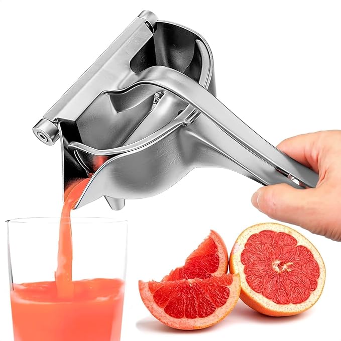 A Manual Juicer, Lemon Squeezer, Multifunctional Hand Press Juicer, Fruit Juice Extractor