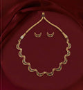 Traditional Crescent Design Necklace Set for Women & Girls