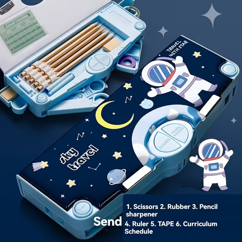 Multi-Functional Pencil Box For Kids, Pencil box for Boys and Girls, Special and Unique Box