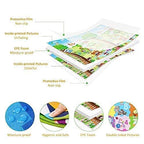 Double Sided Water Proof Baby Play Mat, Play Mats For Kids Large Size, Baby Carpet (Size - 6 Feet X 4 Feet)