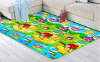 Double Sided Water Proof Baby Play Mat, Play Mats For Kids Large Size, Baby Carpet (Size - 6 Feet X 4 Feet)