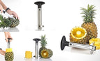 Stainless Steel Pineapple Cutter and Fruit Peeler Corer, Pineapple Cutter and Peeler