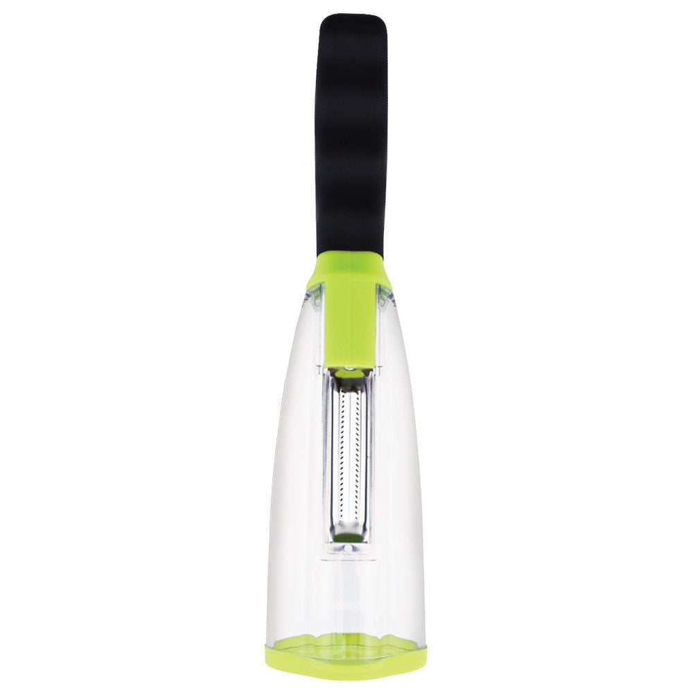 Multifunctional Storage Peeler with Container - Plastic Vegetable And Fruit Peeler, Food Contactless, Kitchen Peeling Tool with Storage Case