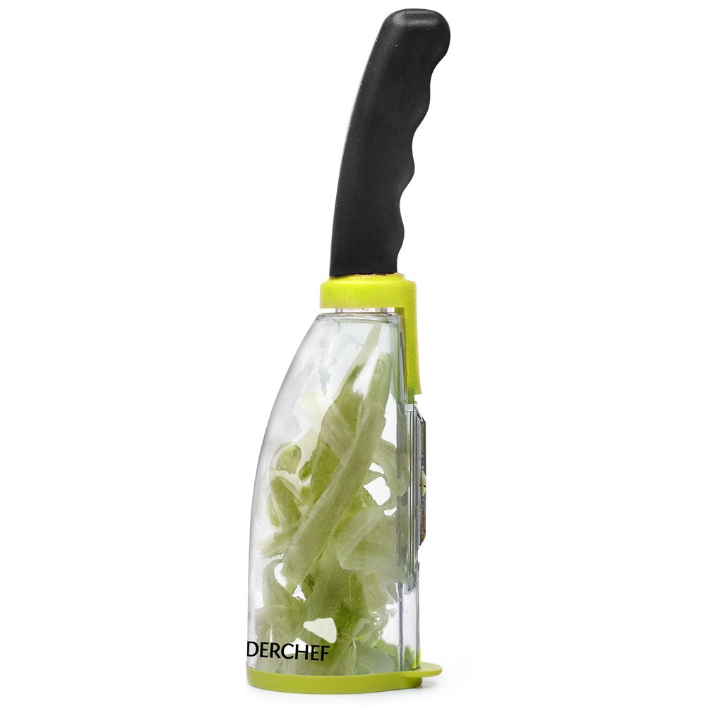 Multifunctional Storage Peeler with Container - Plastic Vegetable And Fruit Peeler, Food Contactless, Kitchen Peeling Tool with Storage Case