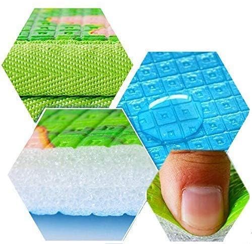Double Sided Water Proof Baby Play Mat, Play Mats For Kids Large Size, Baby Carpet (Size - 6 Feet X 4 Feet)