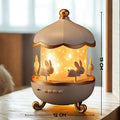 Night Light Rabbit Sky Projector for Kids360° Rotating Lamp with 6 Films, 5 Colors and Rechargeable Battery.(Night Light Projector)