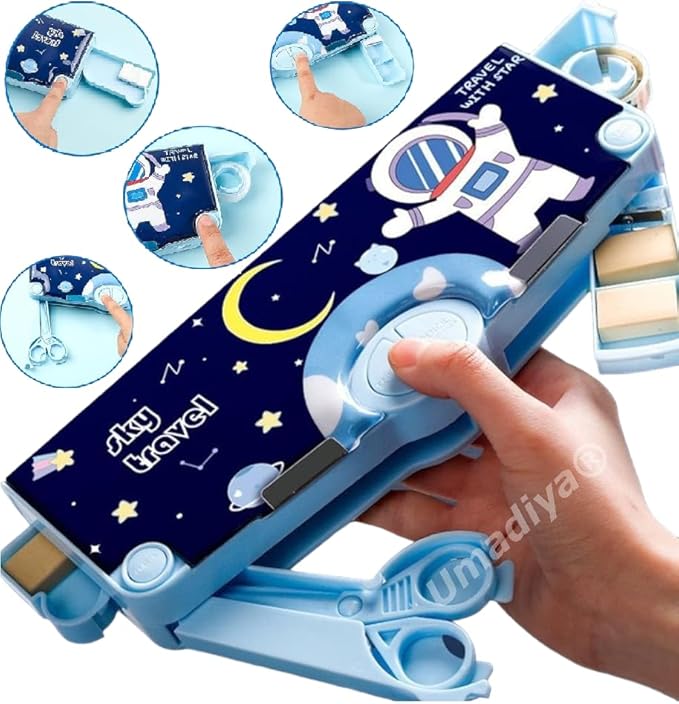 Multi-Functional Pencil Box For Kids, Pencil box for Boys and Girls, Special and Unique Box