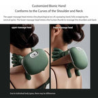 Shoulder & Neck Massager for Pain Relief | Deep Tissue Kneading with Dual-Zone Heat & 2-Speed Temperature Control | Back & Leg Massager