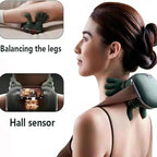 Shoulder & Neck Massager for Pain Relief | Deep Tissue Kneading with Dual-Zone Heat & 2-Speed Temperature Control | Back & Leg Massager