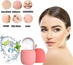 Face Ice Roller for Men & Women – Reusable & Unbreakable Face Massager for Glowing Skin, Puffy Eyes & Relaxation