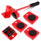 Furniture Lifter and Mover Tool Set, Wheels for Heavy Furniture, Heavy Appliances Mover for Home, Fridge Slider Wheel, 360° Rotational