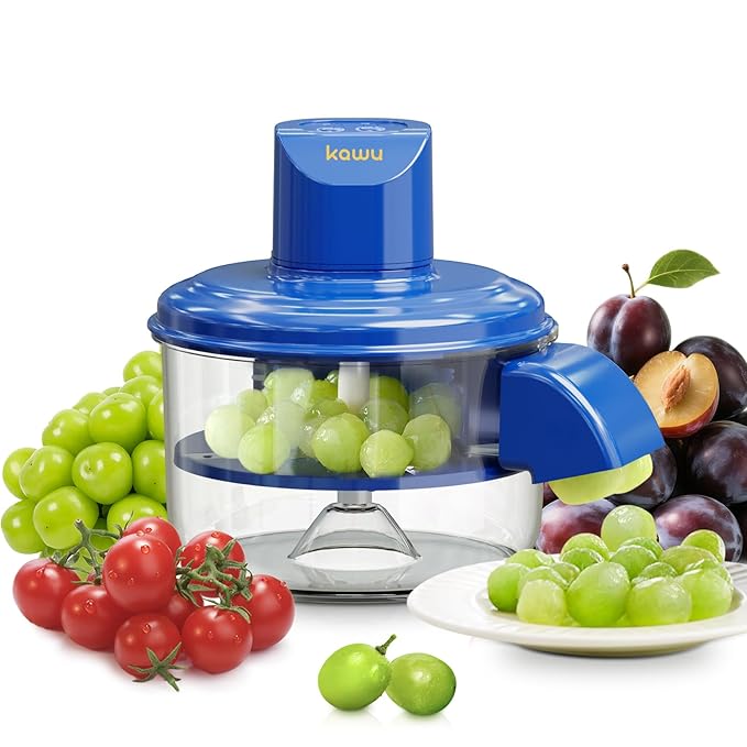 Electric Grape Peeler & fruit Slicer | Compact Design for Kitchen and Commercial Use, USB Charging, Lithium Battery, ABS Material, Food Preparation Tool, Kitchen Gadget, Durable Kitchenware, Grape Peeler, Vegetable Chopper and Slicer,