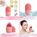 Face Ice Roller for Men & Women – Reusable & Unbreakable Face Massager for Glowing Skin, Puffy Eyes & Relaxation