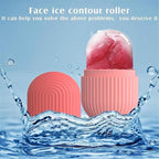 Face Ice Roller for Men & Women – Reusable & Unbreakable Face Massager for Glowing Skin, Puffy Eyes & Relaxation