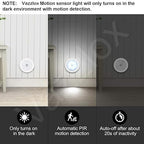 Motion Sensor Light for Home (Pack of 2) with USB Charging Wireless Self Adhesive LED Body Induction Lamp Sensor Light for Wardrobe Lights with Sensor Night Light for Cupboard Stairs (White)