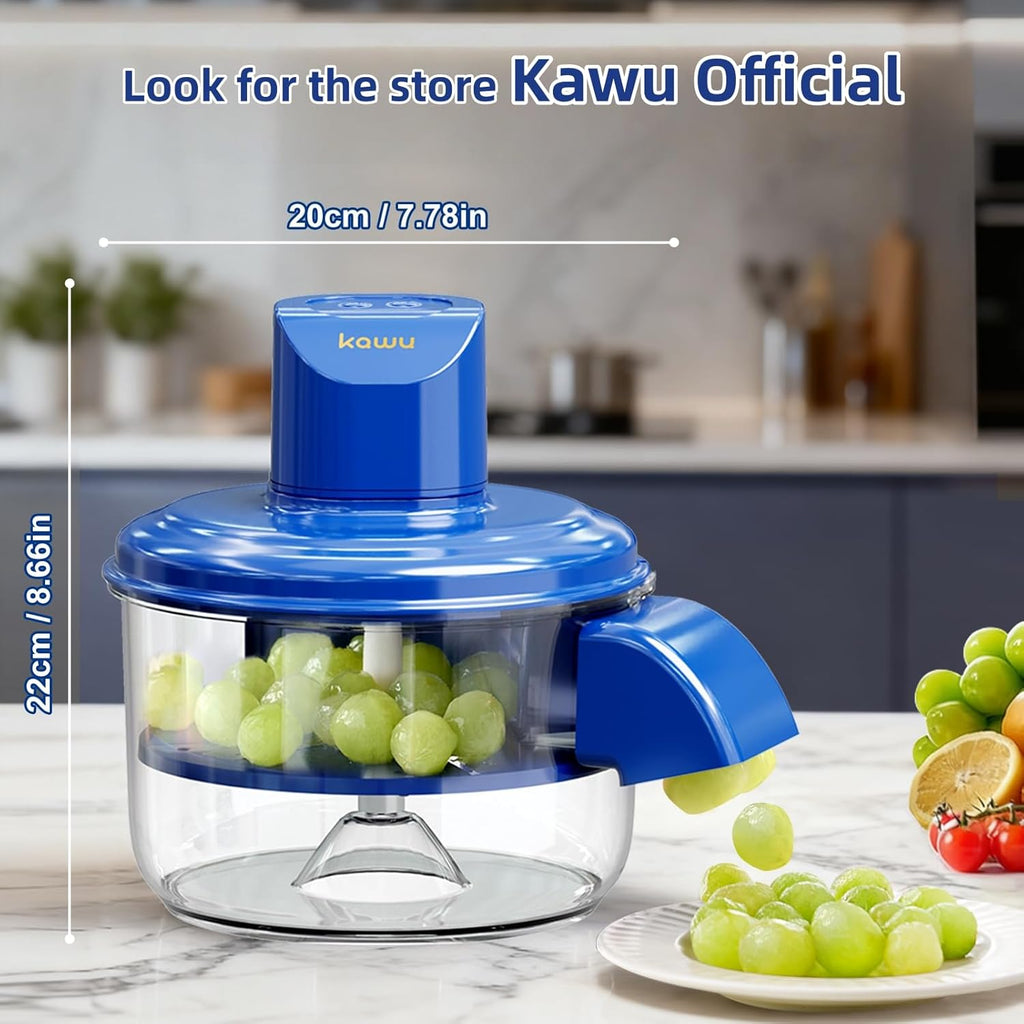 Electric Grape Peeler & fruit Slicer | Compact Design for Kitchen and Commercial Use, USB Charging, Lithium Battery, ABS Material, Food Preparation Tool, Kitchen Gadget, Durable Kitchenware, Grape Peeler, Vegetable Chopper and Slicer,