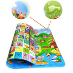 Double Sided Water Proof Baby Play Mat, Play Mats For Kids Large Size, Baby Carpet (Size - 6 Feet X 4 Feet)