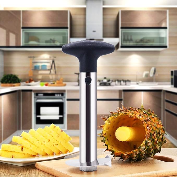 Stainless Steel Pineapple Cutter and Fruit Peeler Corer, Pineapple Cutter and Peeler