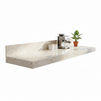 Wallpaper for Kitchen, Table, Ply, Wooden | Marble Contact Paper – Self Adhesive, Waterproof, Easy to Clean ( 2Ft * 6 Ft ) Sticker wallpaper